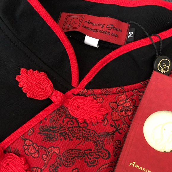 🐉 NWT MANDARIN ASIAN TOP ✨ - Picture 4 of 6